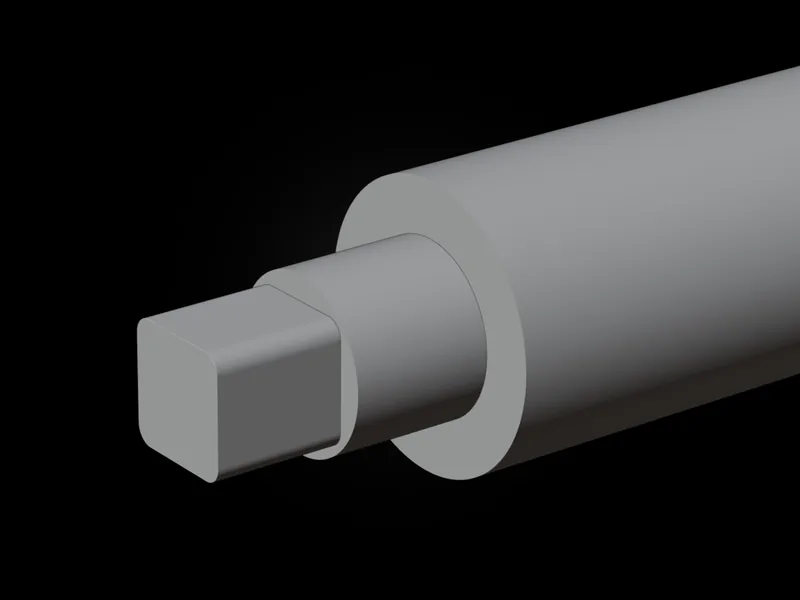 CeramOptec GmbH, Reconstructed geometry before materials